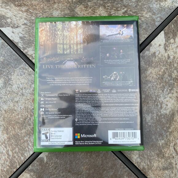 Hogwarts Legacy Xbox Series X Unused - Picture 3 of 6